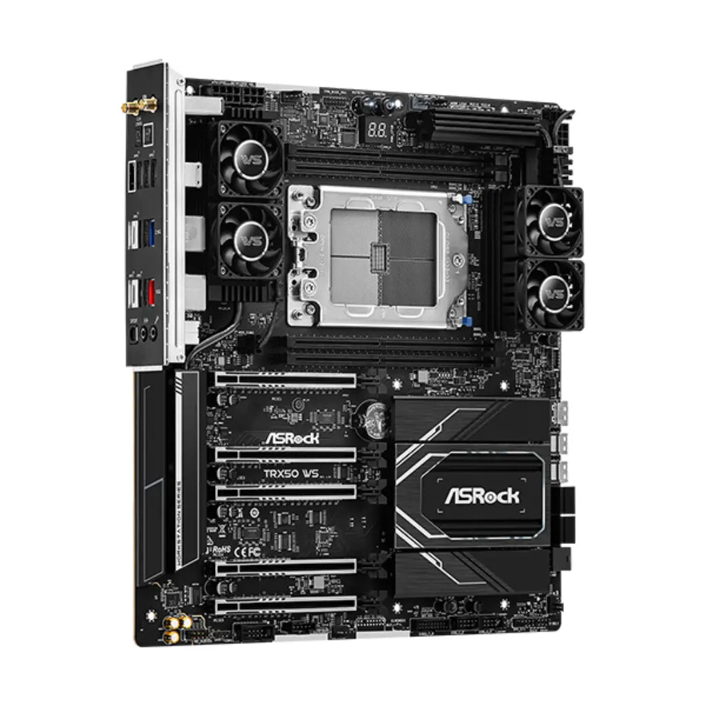 ASRock TRX50 WS WiFi 6E AMD TRX50 sTR5 DDR5 EATX Workstation Motherboard-tpstech.in