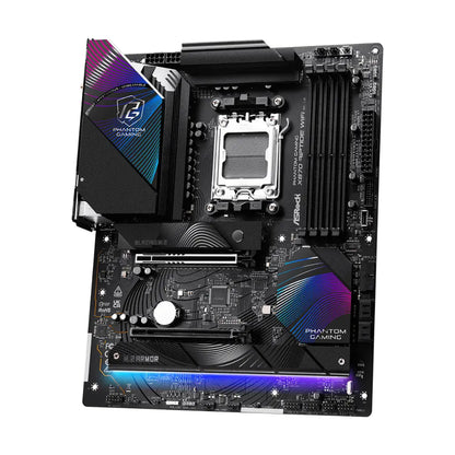 ASRock X870 Riptide Wi-Fi AMD X870 AM5 DDR5 ATX Motherboard-tpstech.in