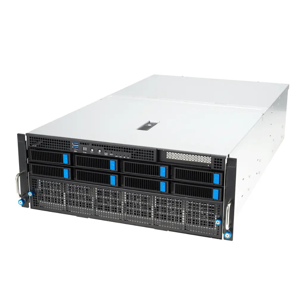 ASUS ESC8000A‑E12 Dual AMD EPYC 9004 4U GPU Server with 8 Dual‑Slot GPUs-tpstech.in