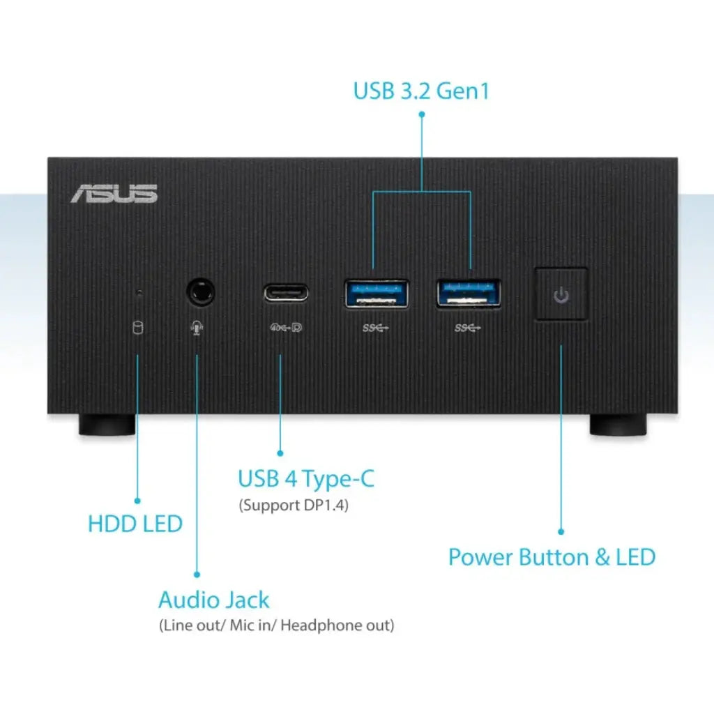 ASUS ExpertCenter PN53 Ryzen 7 7730U 64GB DDR5 2TB SSD Windows 11 - Mini PC/Barebone-tpstech.in