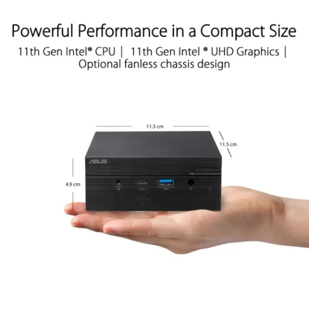 ASUS Mini PC PN41‑BBC0279MV Celeron N4500 8GB RAM 128GB NVMe SSD Windows 11-tpstech.in