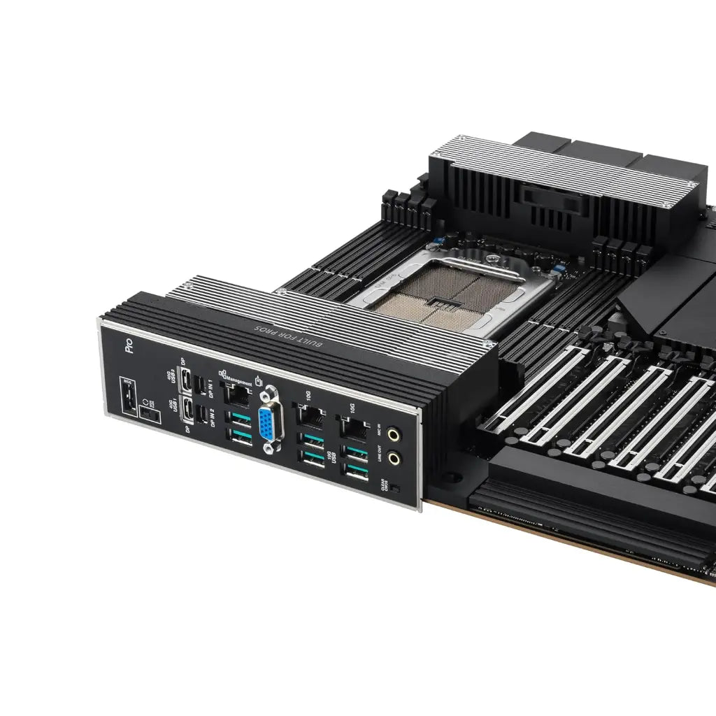 ASUS PRO WS WRX90E-SAGE SE AMD WRX90 Chipset sTR5 Socket DDR5 EEB Workstation Motherboard-tpstech.in