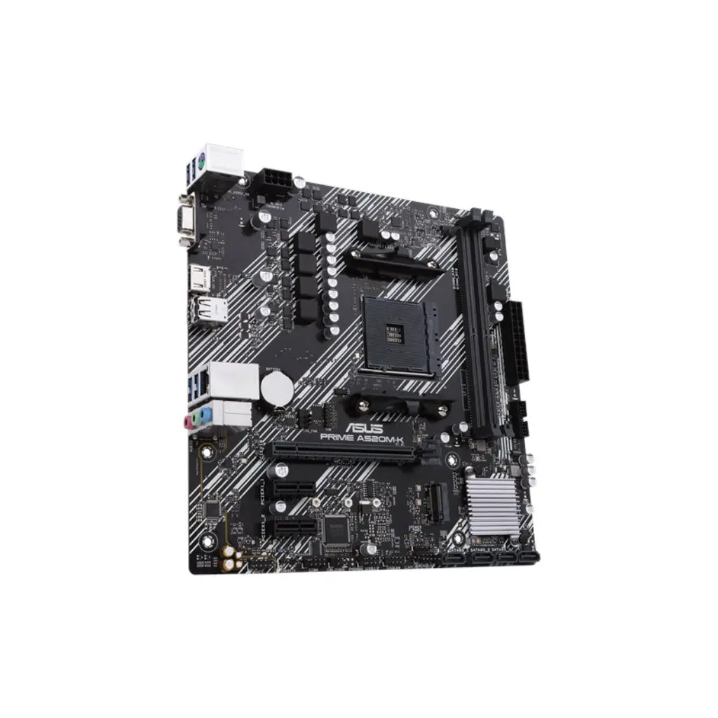 ASUS Prime A520M‑K A520 AMD AM4 Micro ATX Motherboard-tpstech.in
