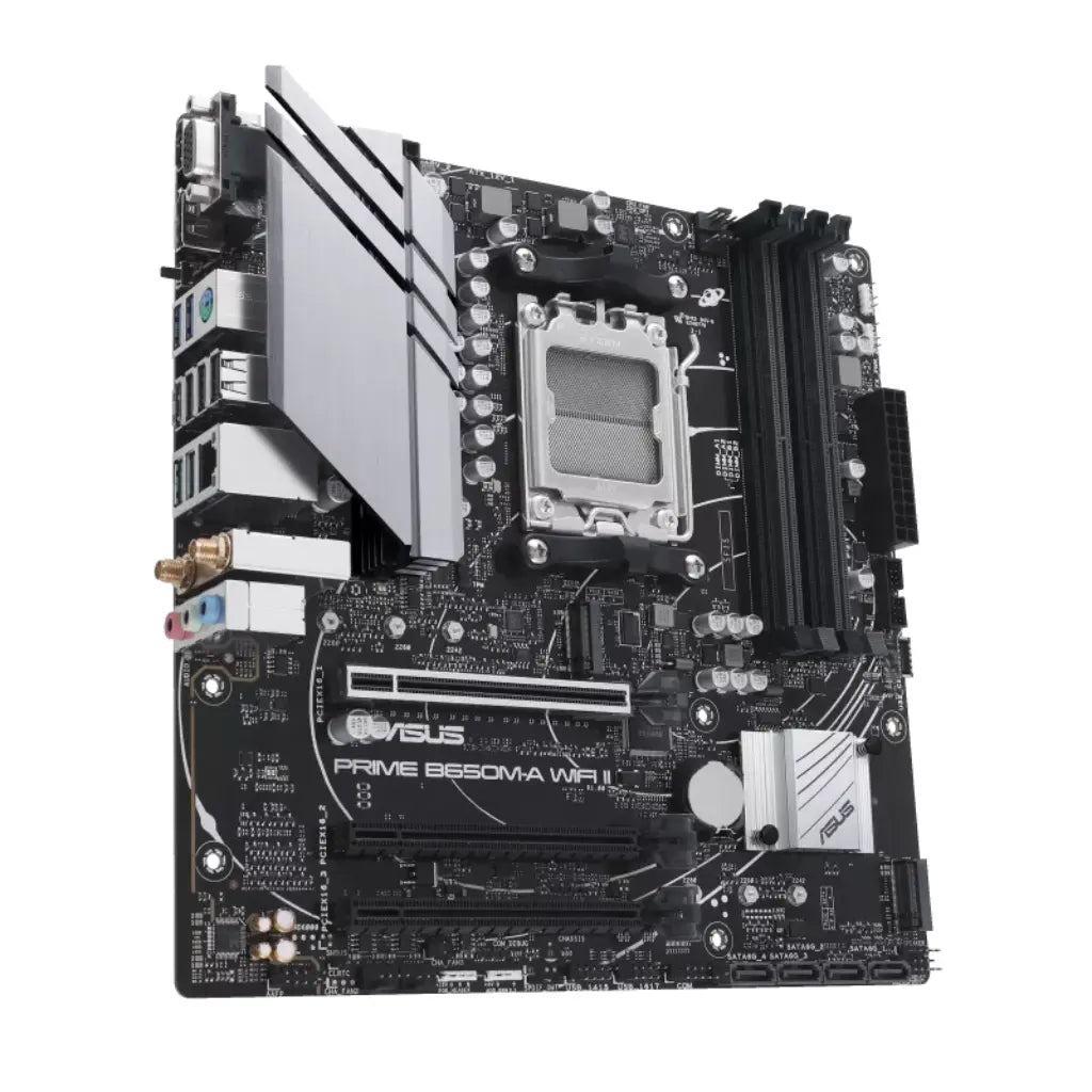ASUS Prime B650M-A WiFi II B650 AM5 DDR5 Micro ATX Motherboard with WiFi 6-tpstech.in