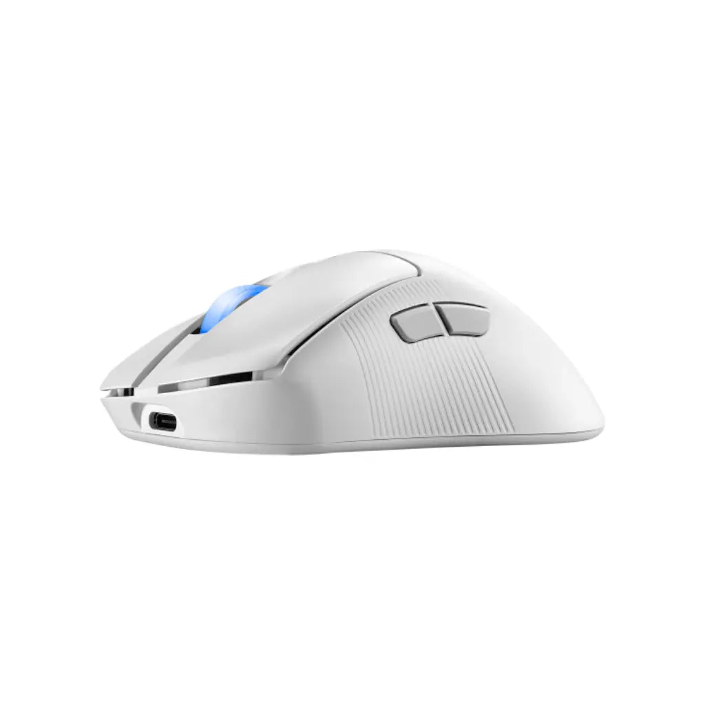 ASUS ROG Keris II Ace Wireless Gaming Mouse 42000 DPI - White-tpstech.in