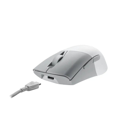 ASUS ROG Keris Wireless AimPoint Gaming Mouse 36000 DPI - White-tpstech.in