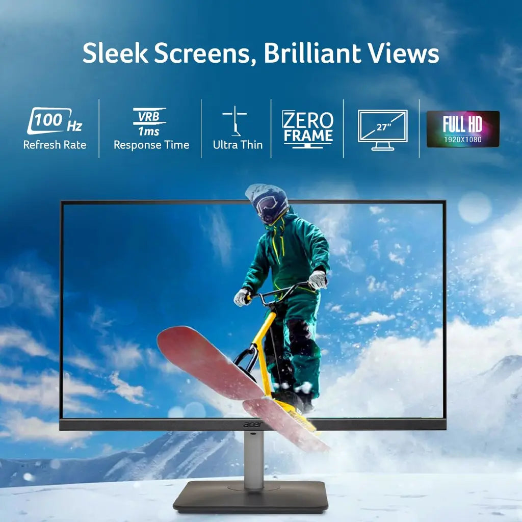 Acer Vero RS272 27" 100Hz 1ms  Full HD IPS Monitor AMD FreeSync-tpstech.in