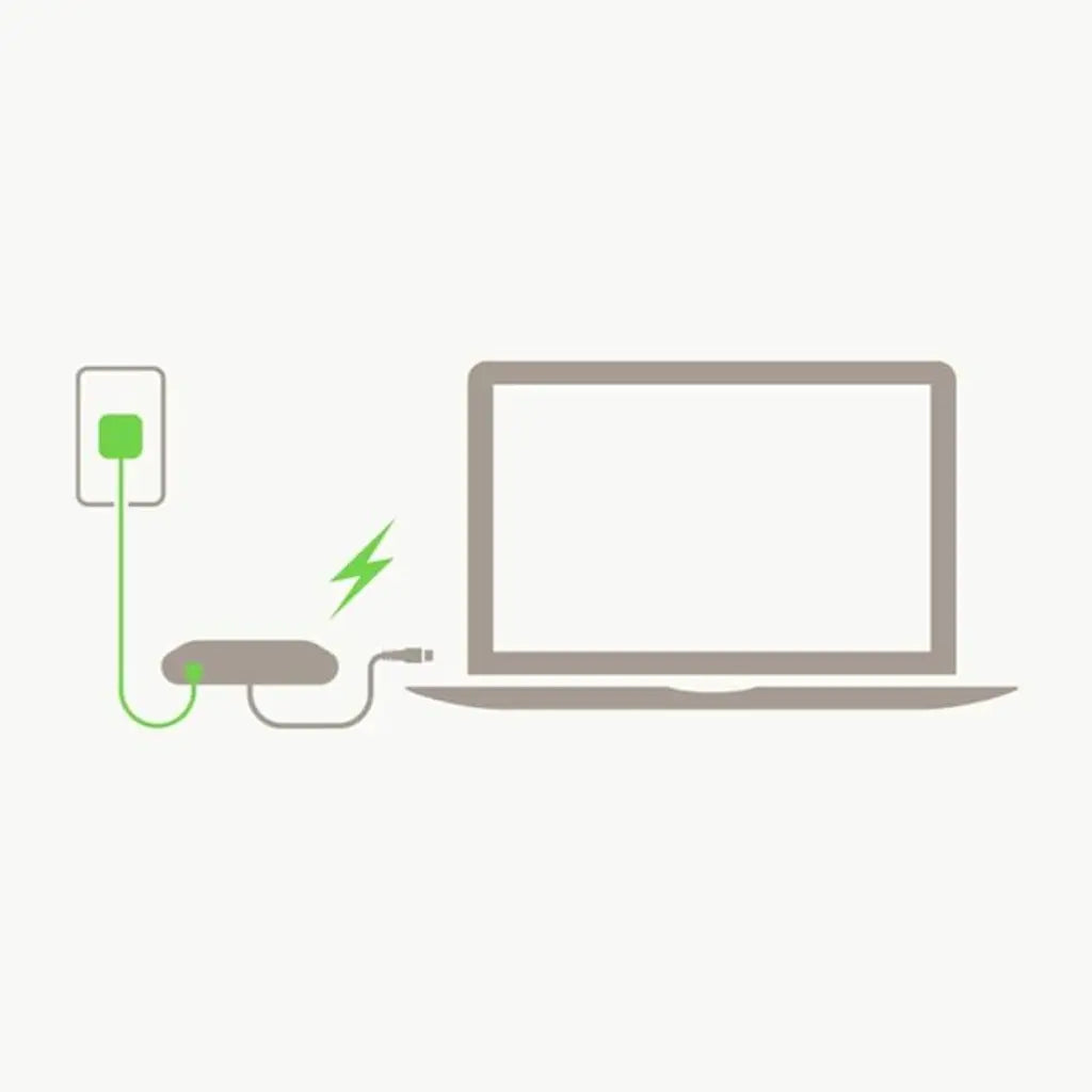 Belkin AVC004BTBK 100W USB Type C Multimedia Charge Adapter with Tethered Cable-tpstech