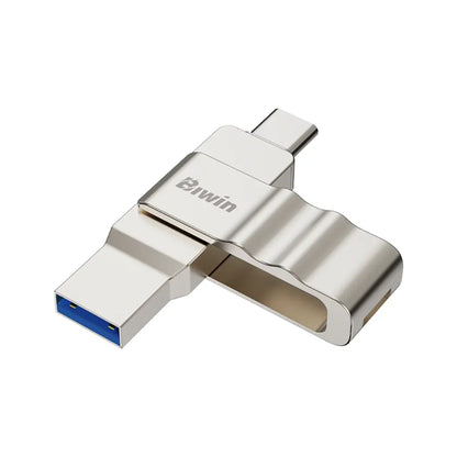 Biwin UD150 64GB USB Flash Drive Dual Port (Type-A & Type-C) 360° Swivel Design-tpstech.in