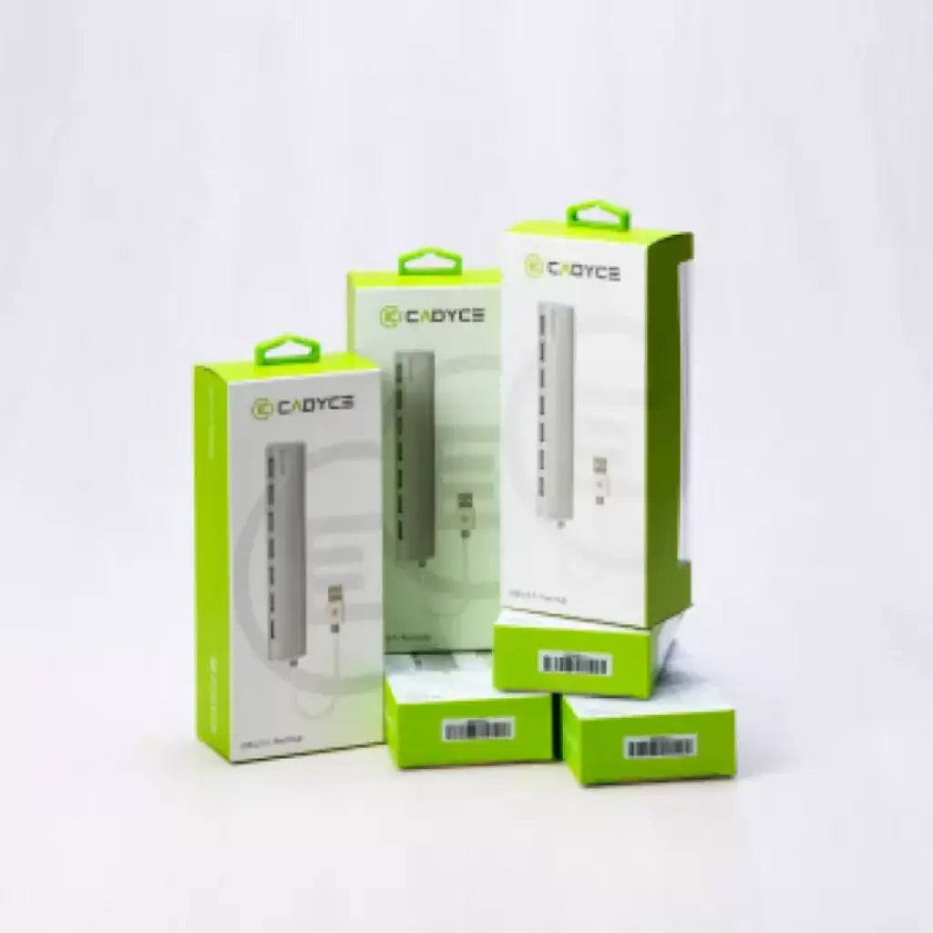 CADYCE CA-U7H USB 2.0 7-Port Hub Plug & Play Overcurrent Protection-tpstech.in