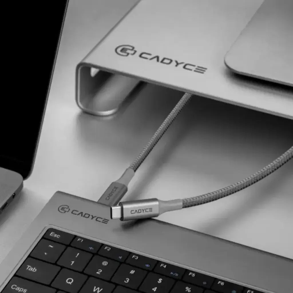 Cadyce CA-C2C 2M USB-C Sync & Charge Cable - CADMiUM Space Gray -tpstech.in