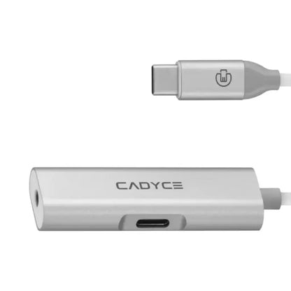 Cadyce CA-CAUC USB-C to 3.5mm Audio Adapter with PD Charging-tpstech.in