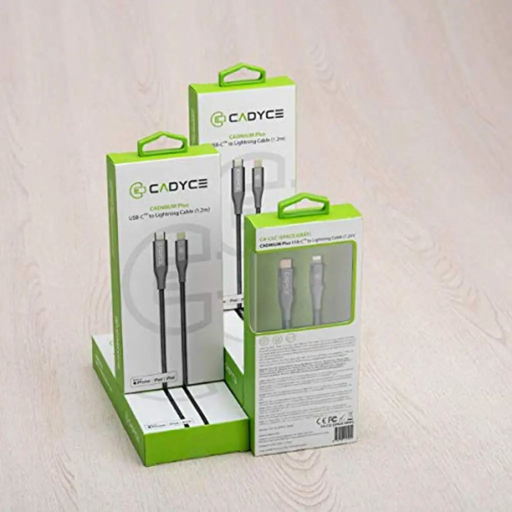 Cadyce CA-CLC USB-C to Lightning Cable 1.2m - Space Grey 