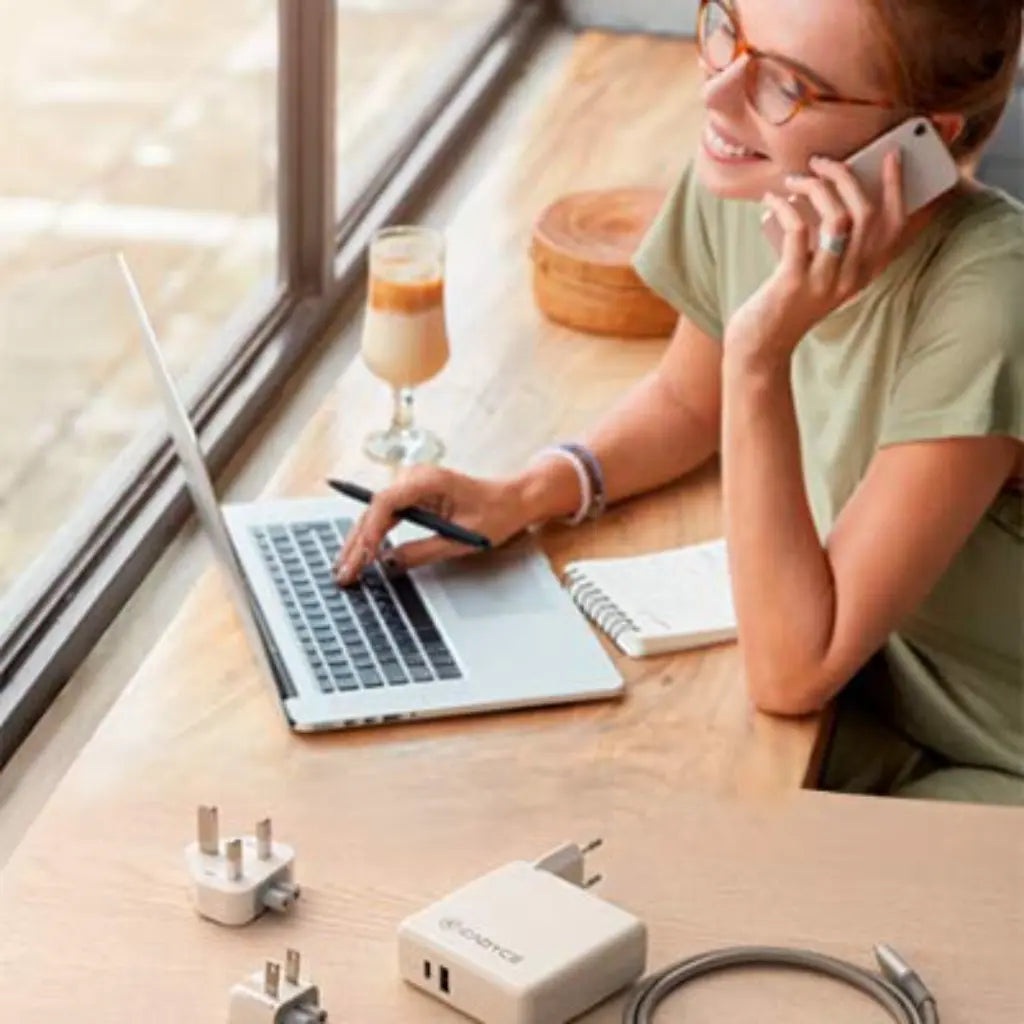 Cadyce CA-CPA87 87W USB-C + USB Power Adapter-tpstech.in