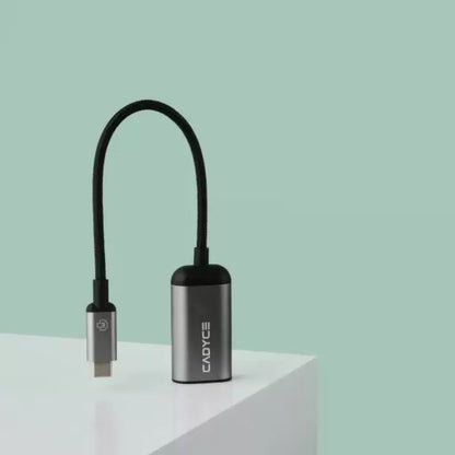 Cadyce CA-CVFHD USB-C to VGA Adapter Full HD 1080p @60Hz-tpstech.in