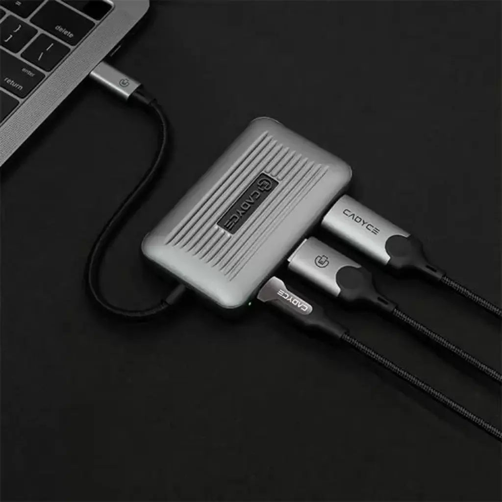 Cadyce CA-DUHD4K USB-C to Dual HDMI Converter 4K@60Hz-tpstech.in