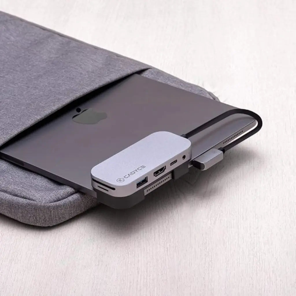 Cadyce CA-IPDS USB-C iPad Pro Docking Station with 4K HDMI 100W PD SD/MicroSD & Audio Jack-tpstech.in