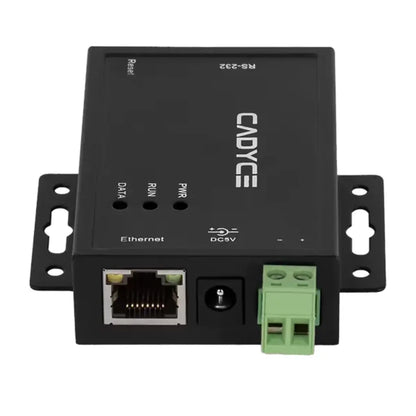 Cadyce CA-RS2RJ RS-232 Serial to 10/100Mbps Ethernet Converter DC 5V Power-tpstech.in
