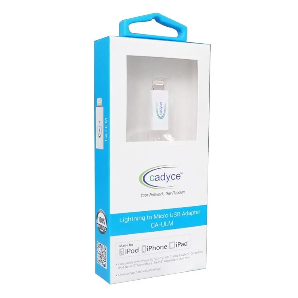 Cadyce CA-ULM Lightning to Micro USB Adapter-tpstech.in