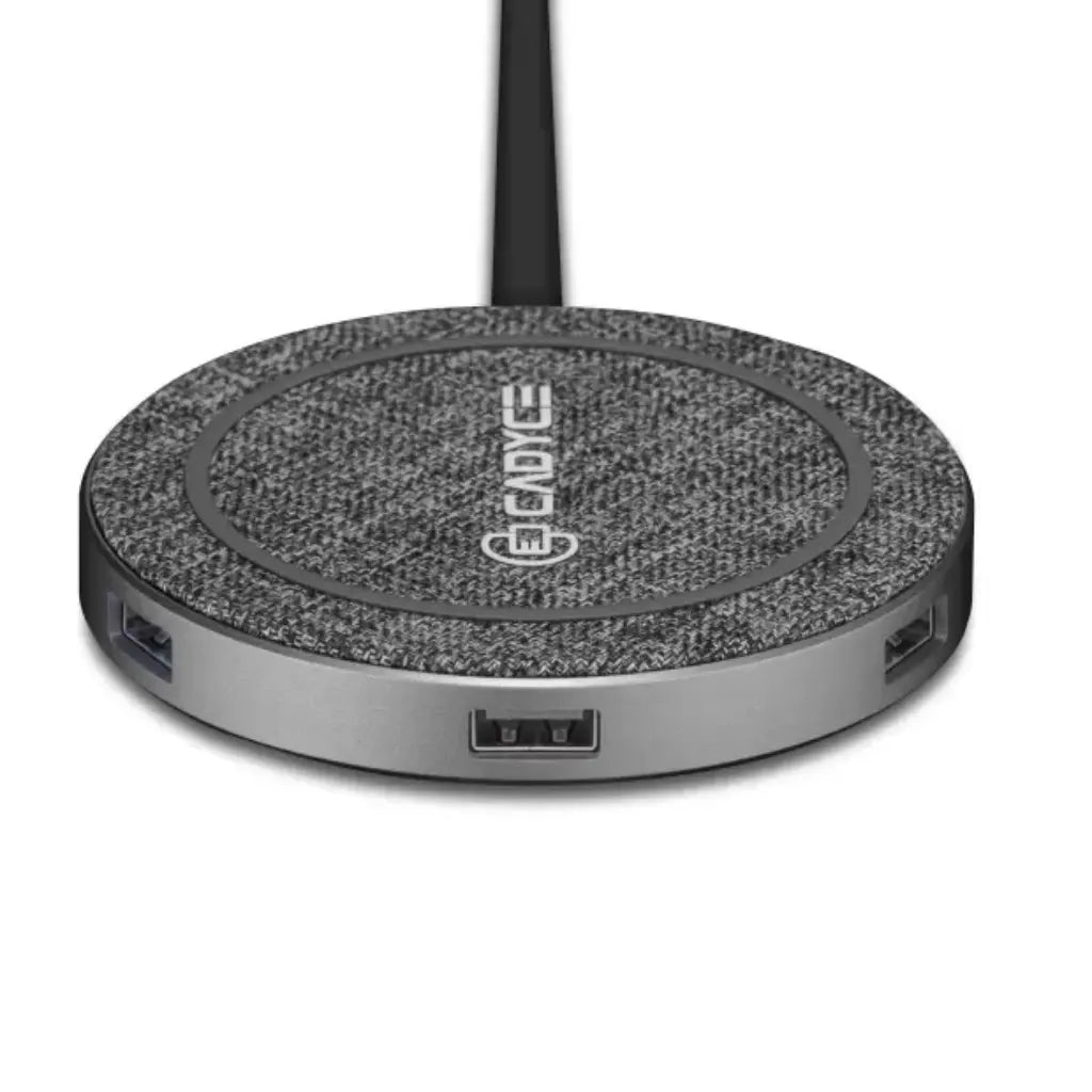 Cadyce CA-WCHP USB-C Dock with Qi Wireless Charging-tpstech.in