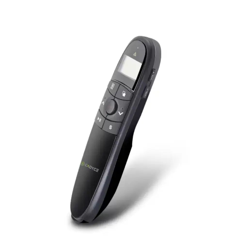 Cadyce CA-XWP Wireless Presenter with LCD Display Red Laser Pointer 30M Range-tpstech.in
