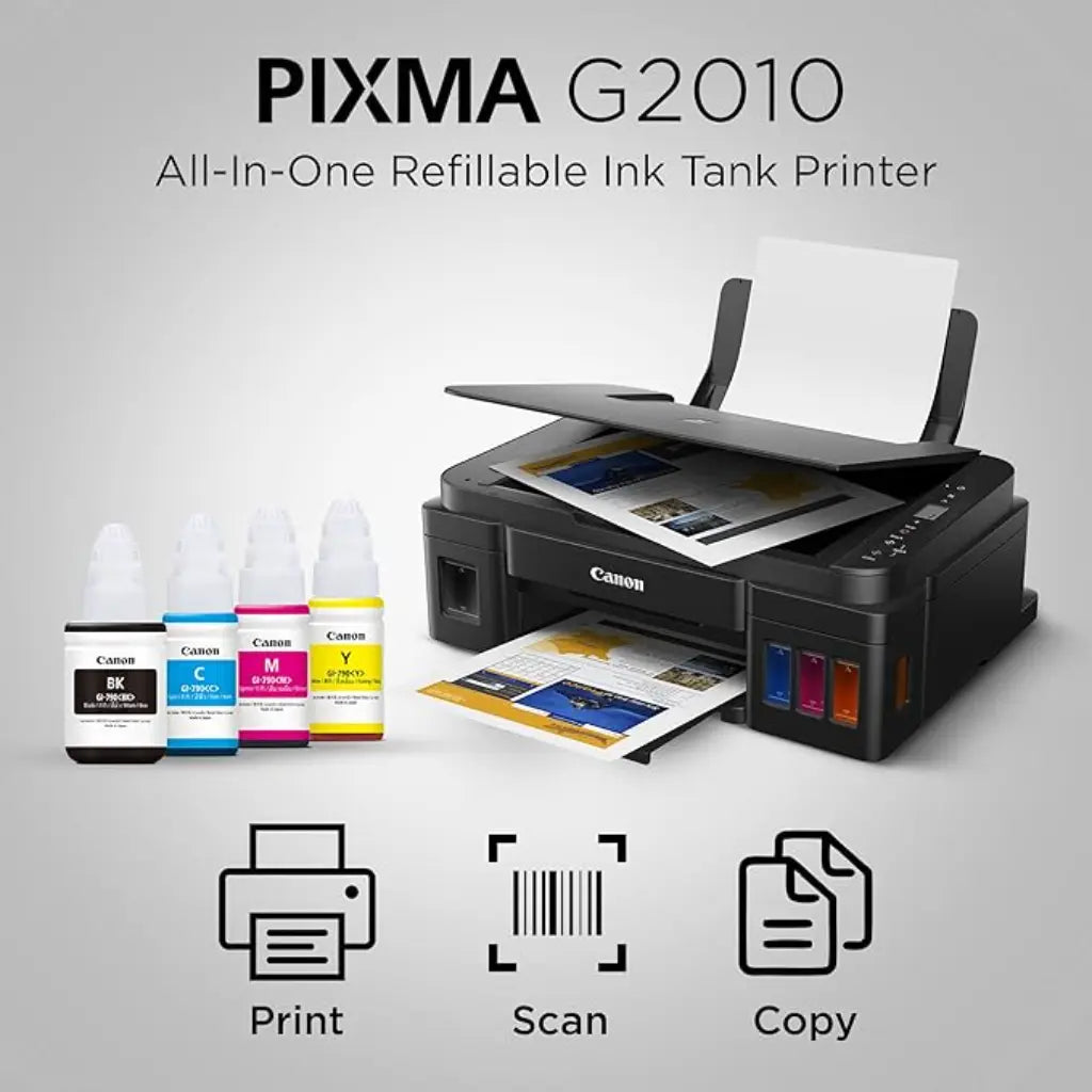 Canon PIXMA G2010 All-in-One Ink Tank Printer with Borderless Photo Printing-tpstech.in