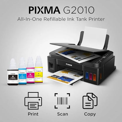 Canon PIXMA G2010 All-in-One Ink Tank Printer with Borderless Photo Printing-tpstech.in