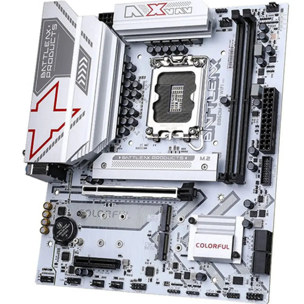 Colorful BATTLE‑AX B860M‑GHA WIFI V20 WiFi 6 B860 LGA 1851 DDR5 mATX Motherboard-tpstech.in