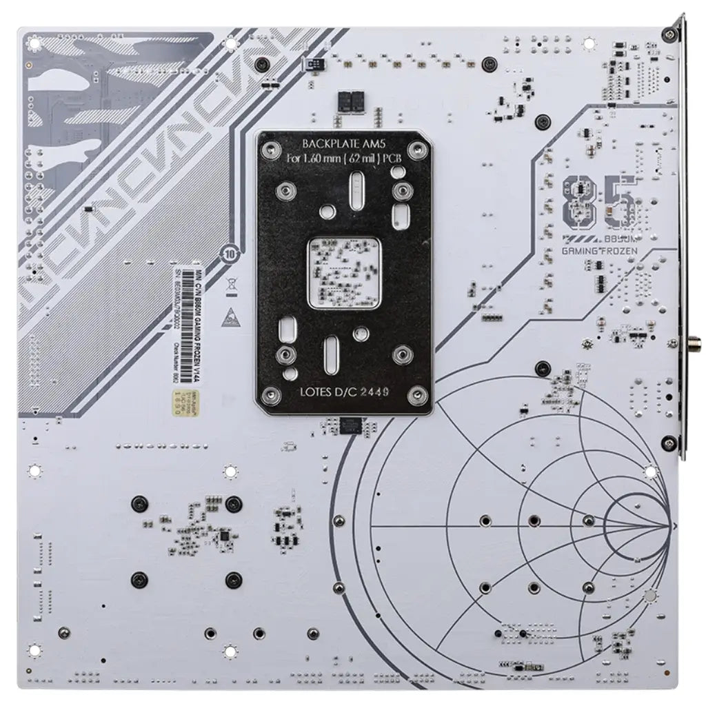 Colorful CVN B850M GAMING FROZEN V14A B850 Socket AM5 DDR5 mATX Motherboard-tpstech.in