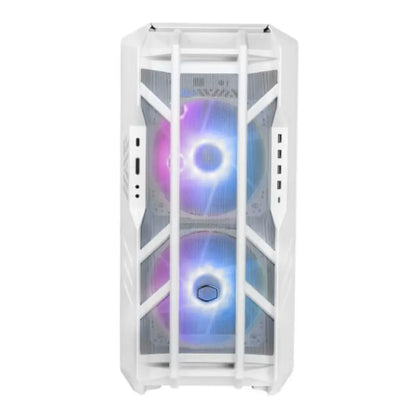 Cooler Master HAF 700 Tempered Glass Full Tower E‑ATX Gaming Cabinet - White-tpstech.in