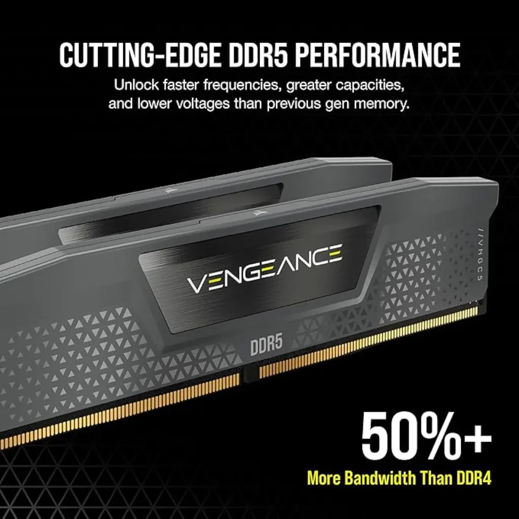 Corsair Vengeance 96GB (2x48GB) DDR5 RAM 6000MHz CL30 288-Pin DIMM Desktop Memory-tpstech.in