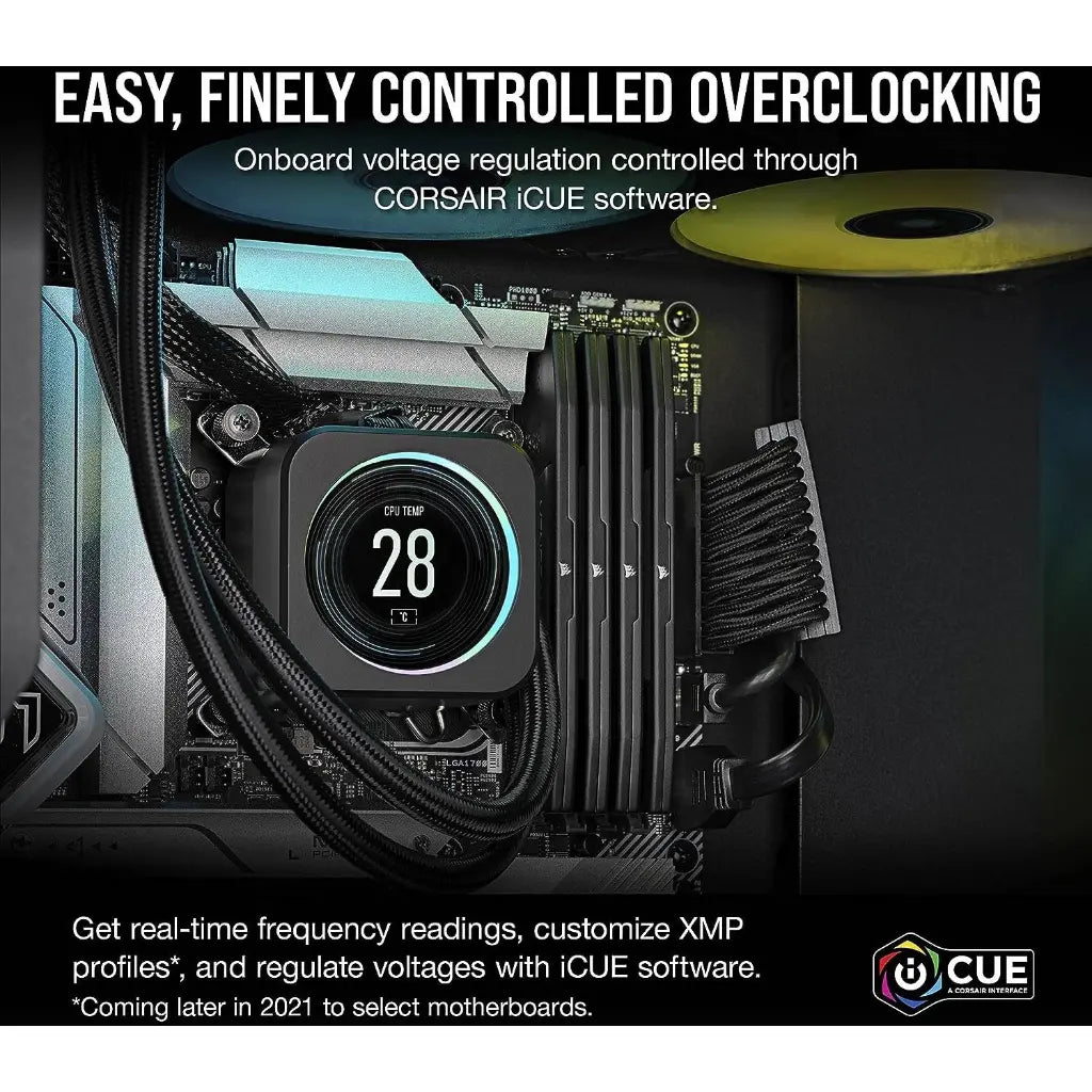 Corsair Vengeance 96GB (4x24GB) DDR5 RAM 5600MHz CL40 Desktop Memory Kit - Black-tpstech.in