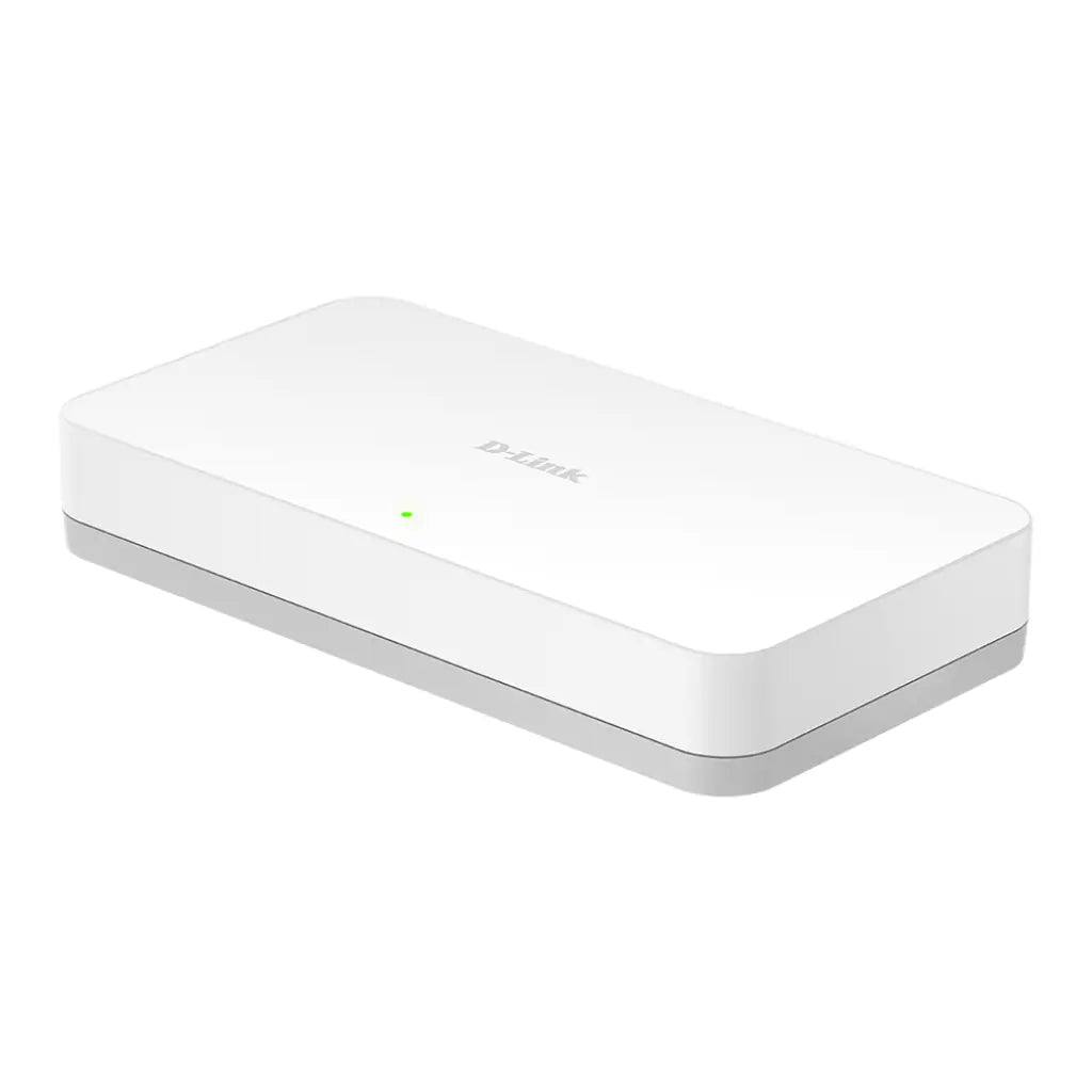 D-Link DGS‑1008A 8‑Port Gigabit Unmanaged Desktop Switch Fanless Design-tpstech.in