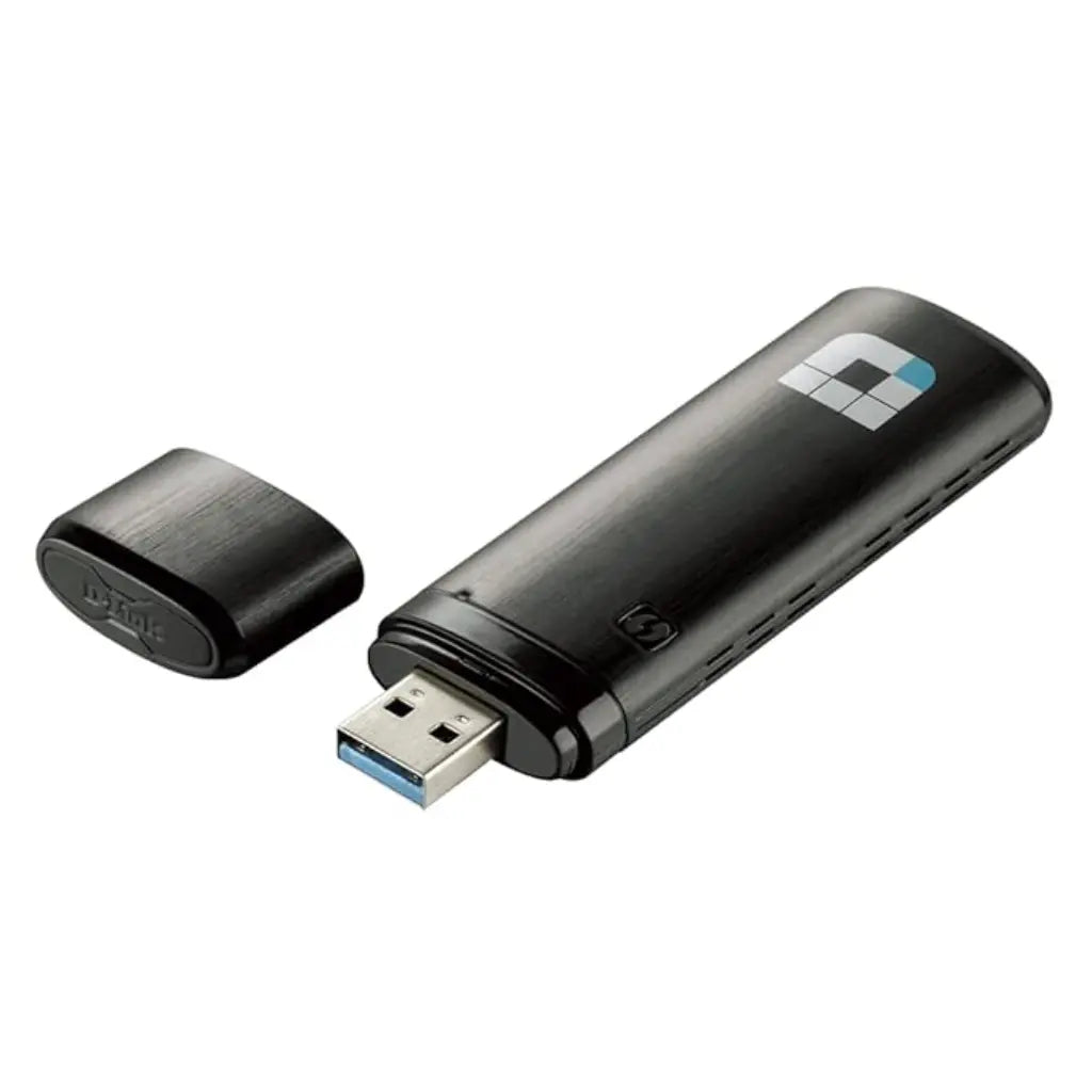 D-Link DWA-182 AC1300 MU-MIMO Dual-Band Wi-Fi USB Adapter with USB 3.0 Support-tpstech.in