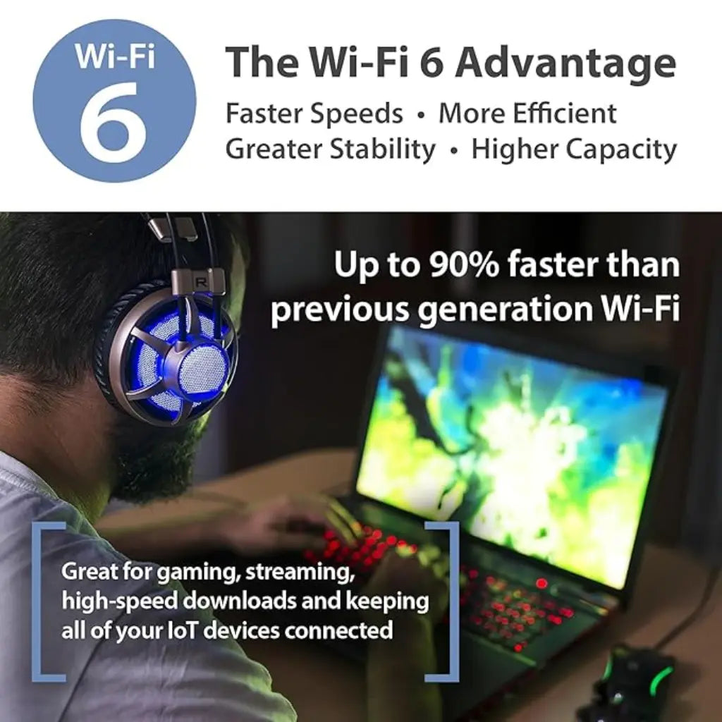 D‑Link M30 AX3000 WiFi 6 Smart Mesh Dual‑Band Router 3 Gbps AQUILA PRO AI-tpstech.in