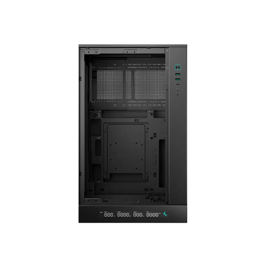 DeepCool CH270 DIGITAL High-Airflow Vertical Micro-ATX Computer Case-tpstech.in