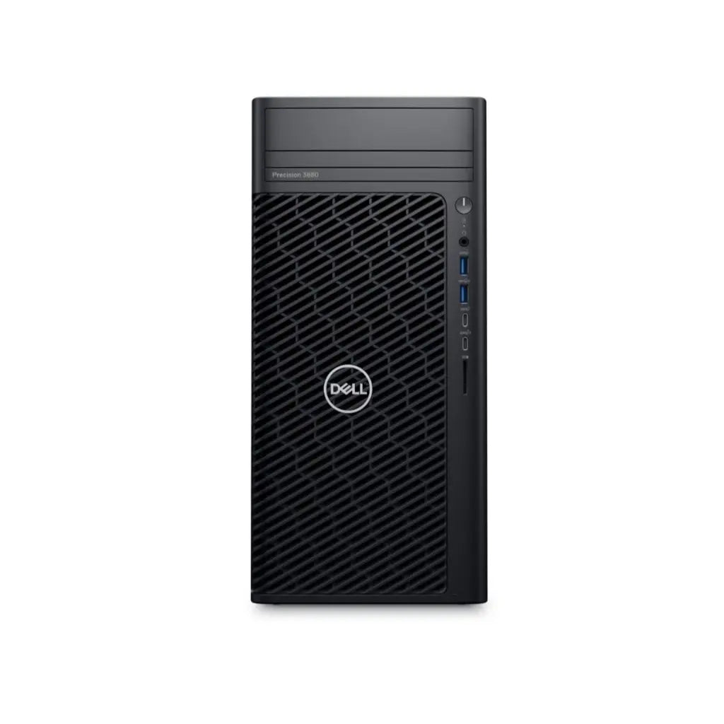 Dell Precision T3680 Tower Workstation Intel Core i9‑14900 14th Gen | 16GB DDR5 RAM | 1TB SSD | Windows 11 Pro | DVD‑RW | Type‑C | 3Y NBD Warranty-tpstech.in