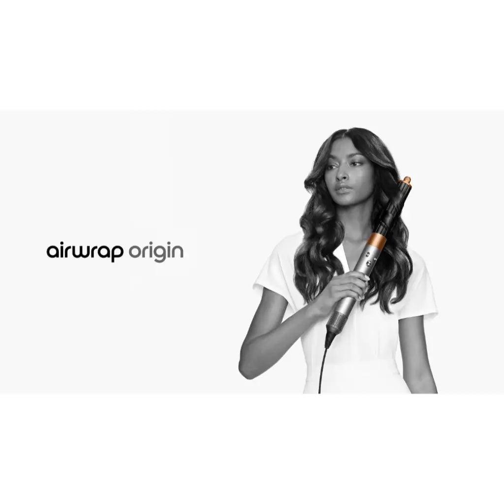 Dyson Airwrap Origin Multi‑Styler & Dryer Nickel/Copper Digital Motor V9 3‑Attachment Set