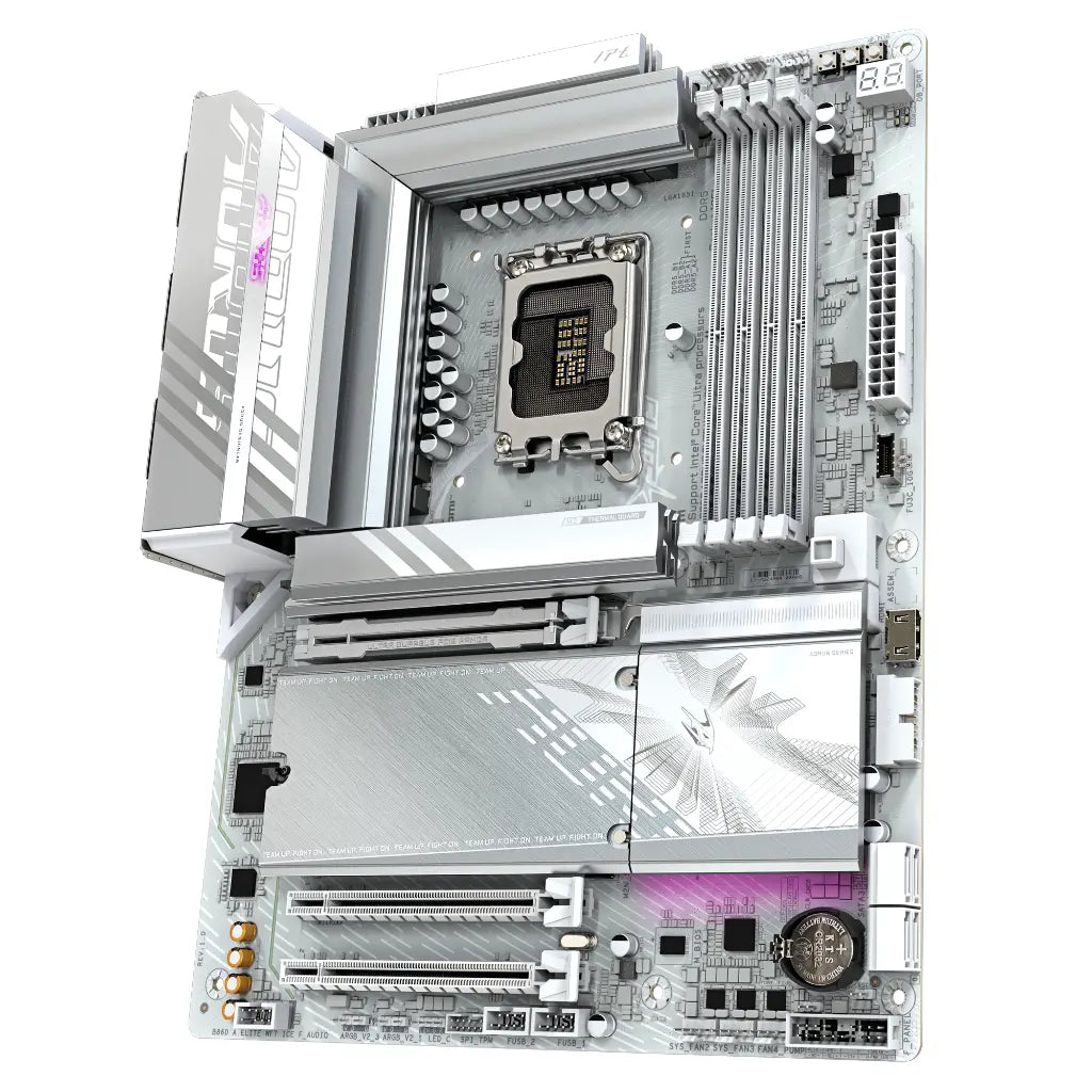 Gigabyte B860 AORUS ELITE WIFI7 ICE Intel B860 LGA1851 DDR5 ATX Motherboard-tpstech.in