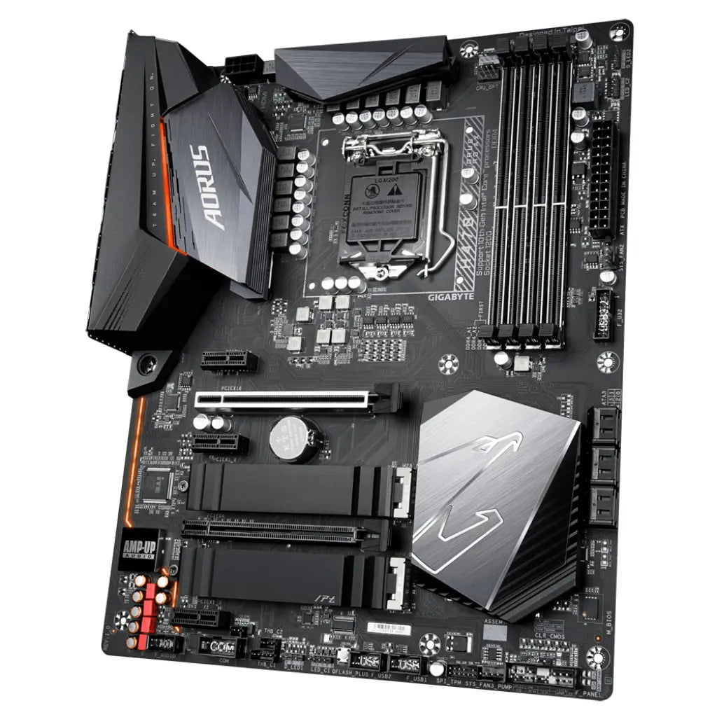 Gigabyte H470 AORUS PRO AX Wi-Fi 6 Intel H470 LGA1200 DDR4 ATX Motherboard-tpstech.in