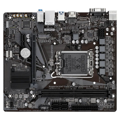Gigabyte H610M H V2 Intel H610 LGA1700 DDR5 Micro-ATX Motherboard-tpstech.in