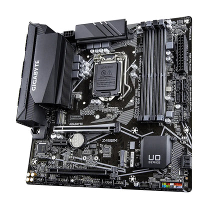 Gigabyte Z490M Intel Z490 LGA1200 DDR4 Micro-ATX Motherboard-tpstech.in