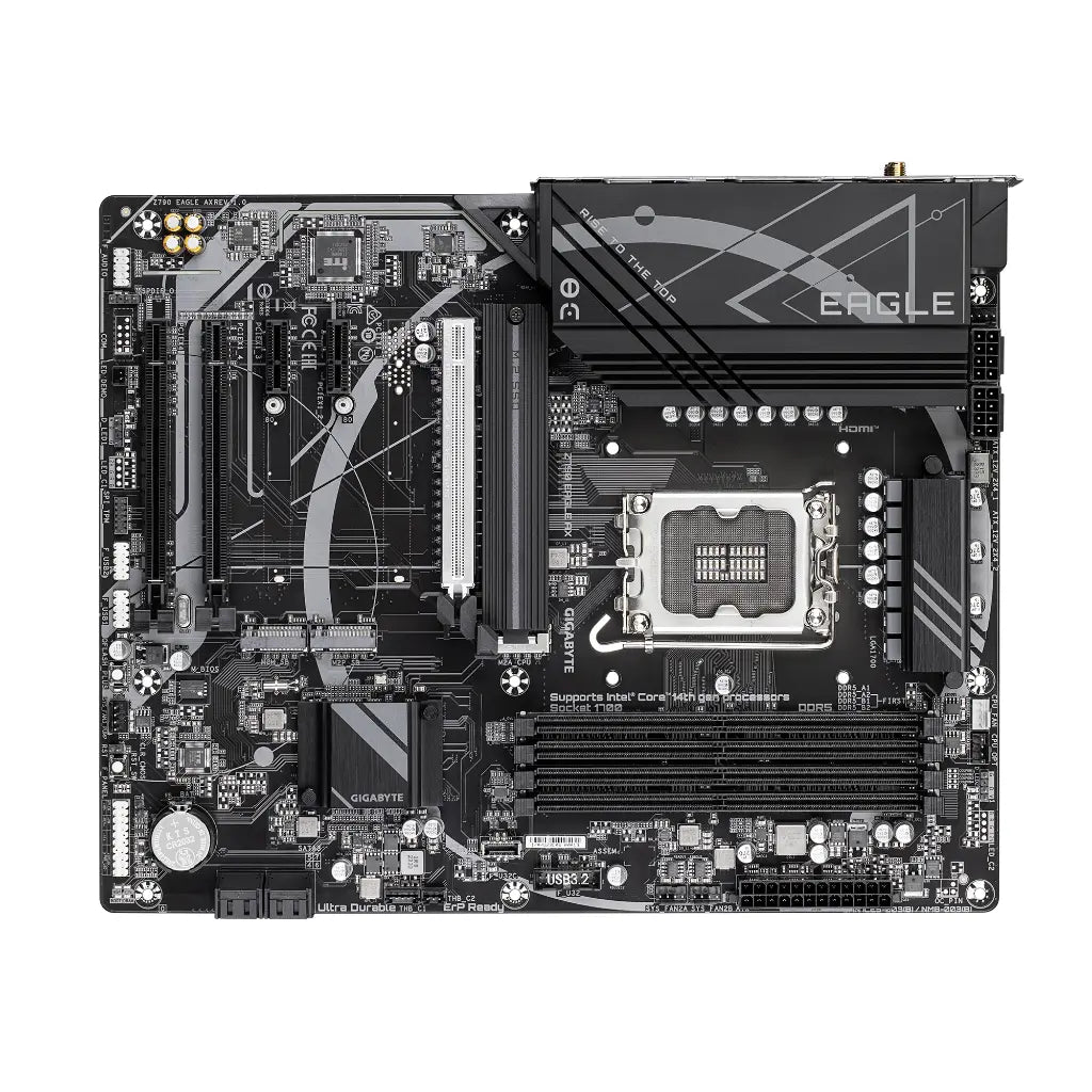 Gigabyte Z790 EAGLE AX Wi-Fi 6E Intel Z790 LGA1700 DDR5 Motherboard-tpstech.in