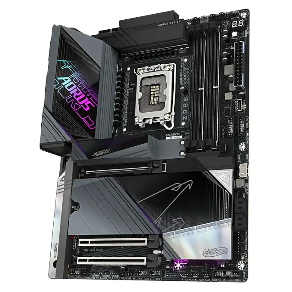 Gigabyte Z890 AORUS MASTER AI TOP WiFi Intel Z890 LGA1851 DDR5 E-ATX Motherboard-tpstech.in