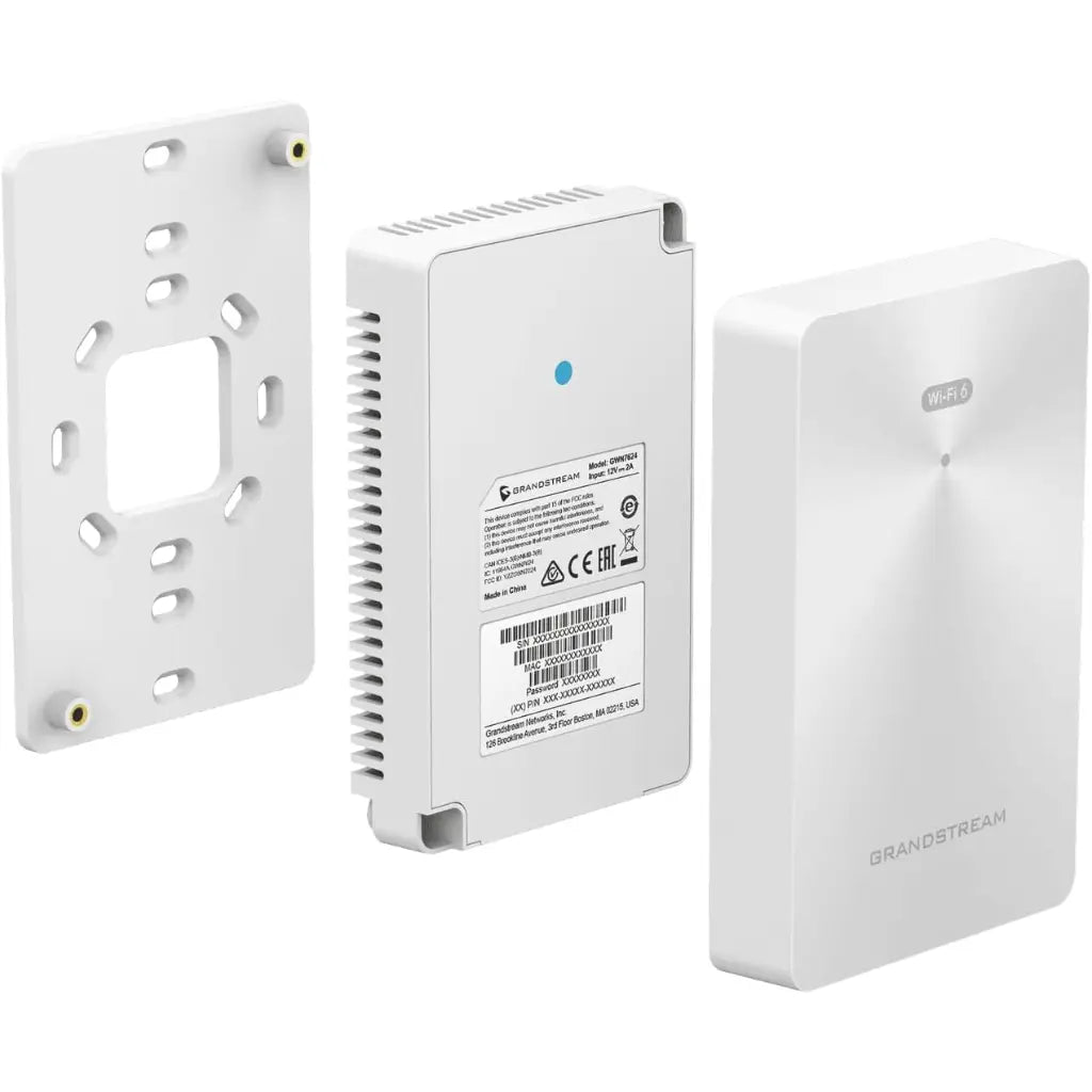 Grandstream GWN7662 WiFi 6 Dual‑Band Indoor Access Point with 4x4 MU‑MIMO and 5.38Gbps Throughput-tpstech.in