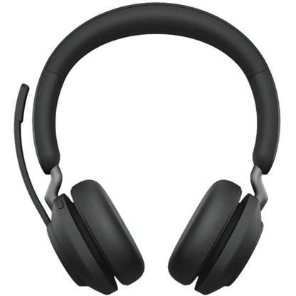 Jabra Evolve2 65 MS Stereo Bluetooth Wireless Headset with USB‑C Dongle & Charging Stand-tpstech.in
