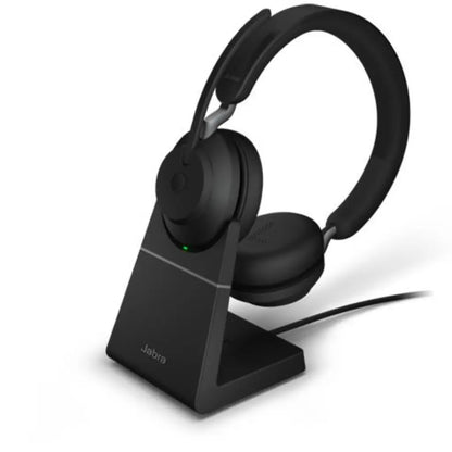 Jabra Evolve2 65 USB-C UC Mono Wireless On‑Ear Headset -  Black-tpstech.in