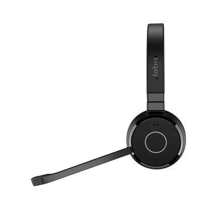 Jabra Evolve 65 TE MS Duo Wireless Bluetooth Stereo Headset with Dual Connectivity-tpstech.in