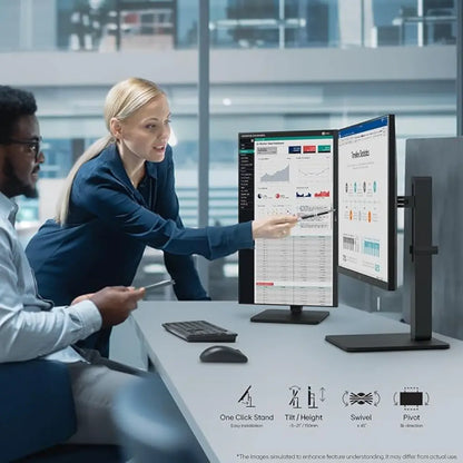 LG 27BA450 27" 100Hz Full HD IPS Monitor Built-in Speakers-tpstech