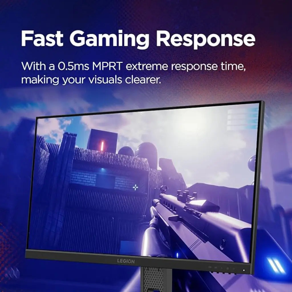 Lenovo Ligeon 24‑10  24" 240 Hz  0.5 ms FHD  Gaming  Monitor AMD FreeSync-tpstech.in
